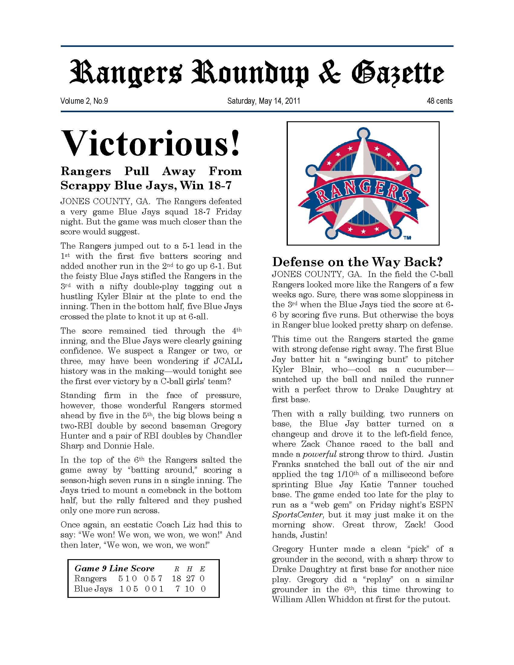 Game 9 page 1